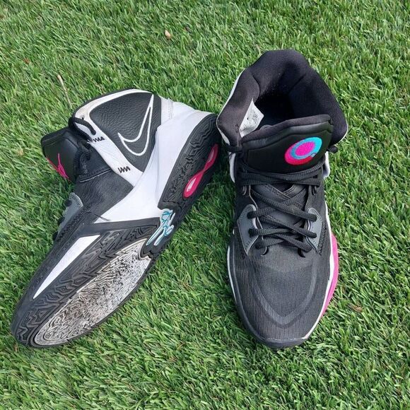Nike Kyrie 8 Infinity South Beach Basketball Shoes Black Pink Size 9.5 Mens main image 8